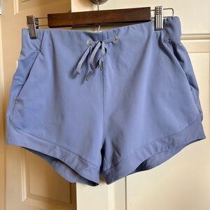 SOUTHERN ATHLETICA High-Rise Active Shorts Celestial Blue Size 6